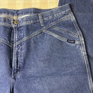 ROCKIES Womens Straight Leg Vintage Jeans